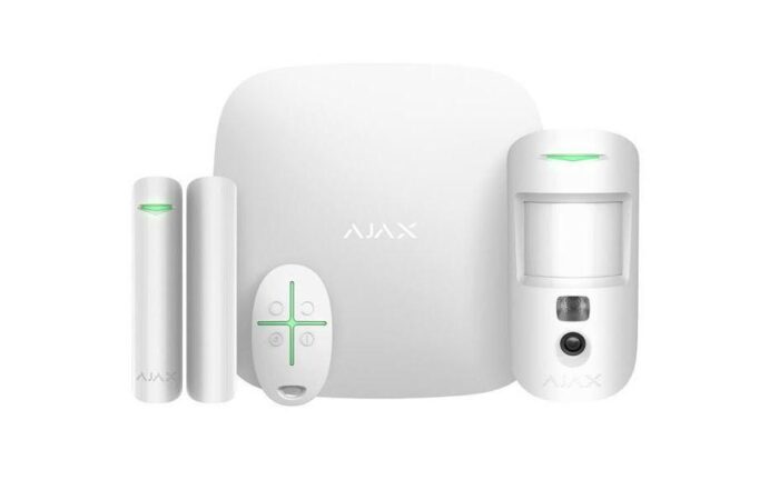 AJAX HUB 2 PLUS - Funk Alarmanlage SET 12, Weiss