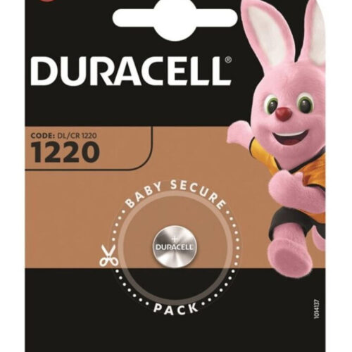 Duracell CR1220 Lithium-Knopfzelle 3V, Batterie