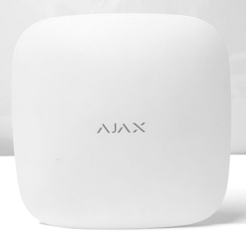 AJAX HUB PLUS - Funk Alarmanlage, 2x3G-GSM, GPRS, WiFi, LAN, Weiss